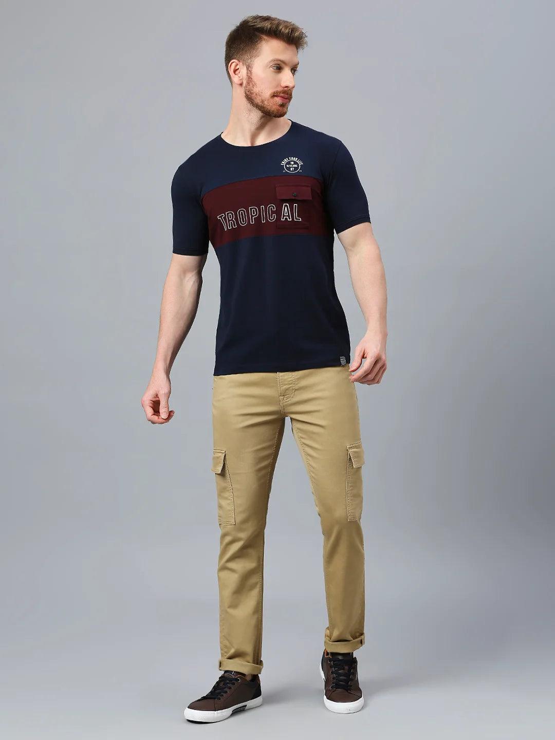 Street Hype Navy Crew T-Shirt