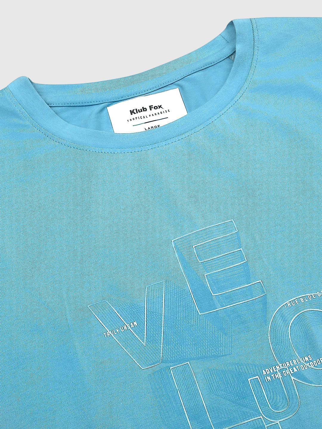 Blue Regular Fit H/S T-SHIRT