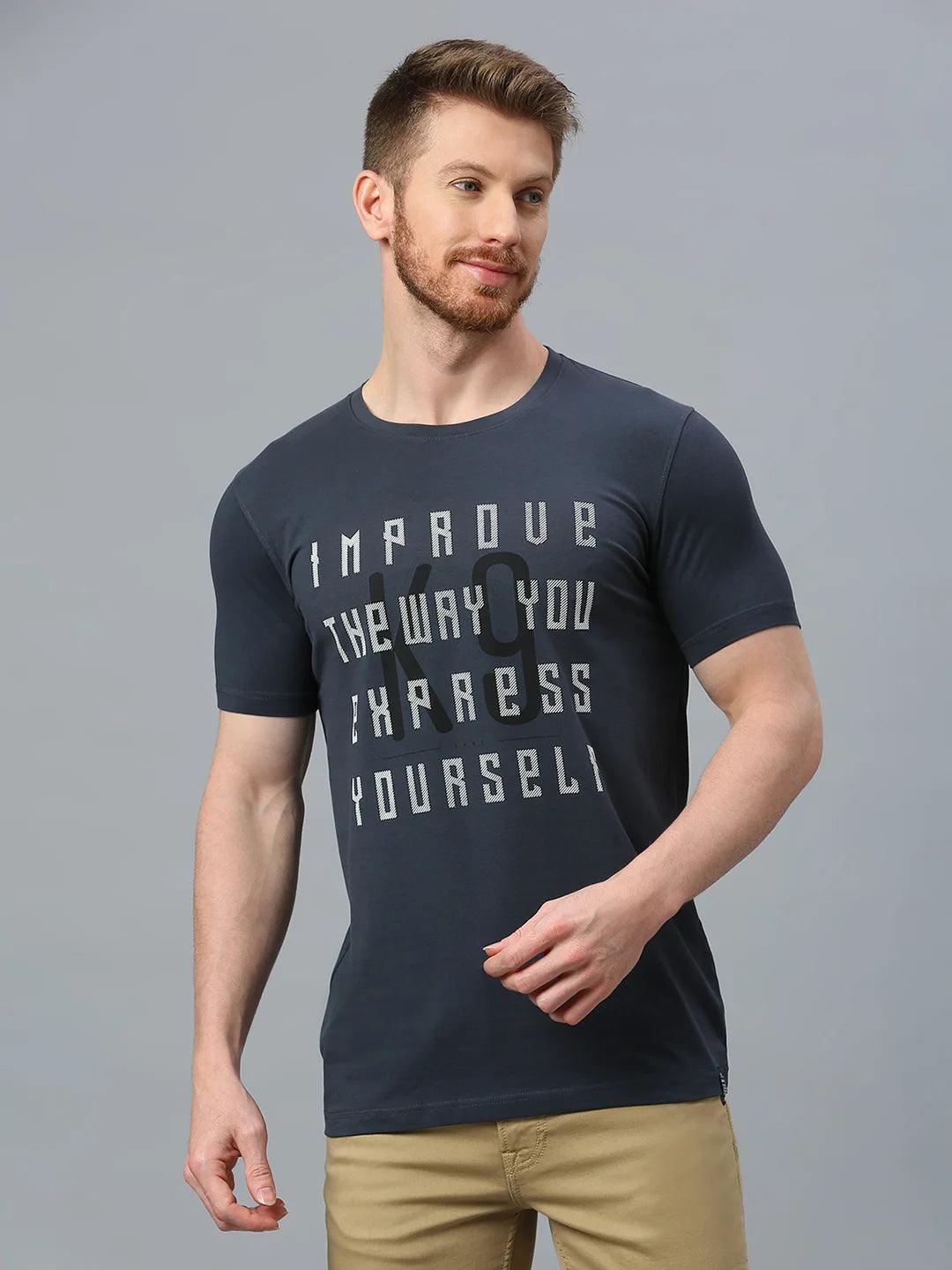Graffiti Drop Dark Grey T-Shirt