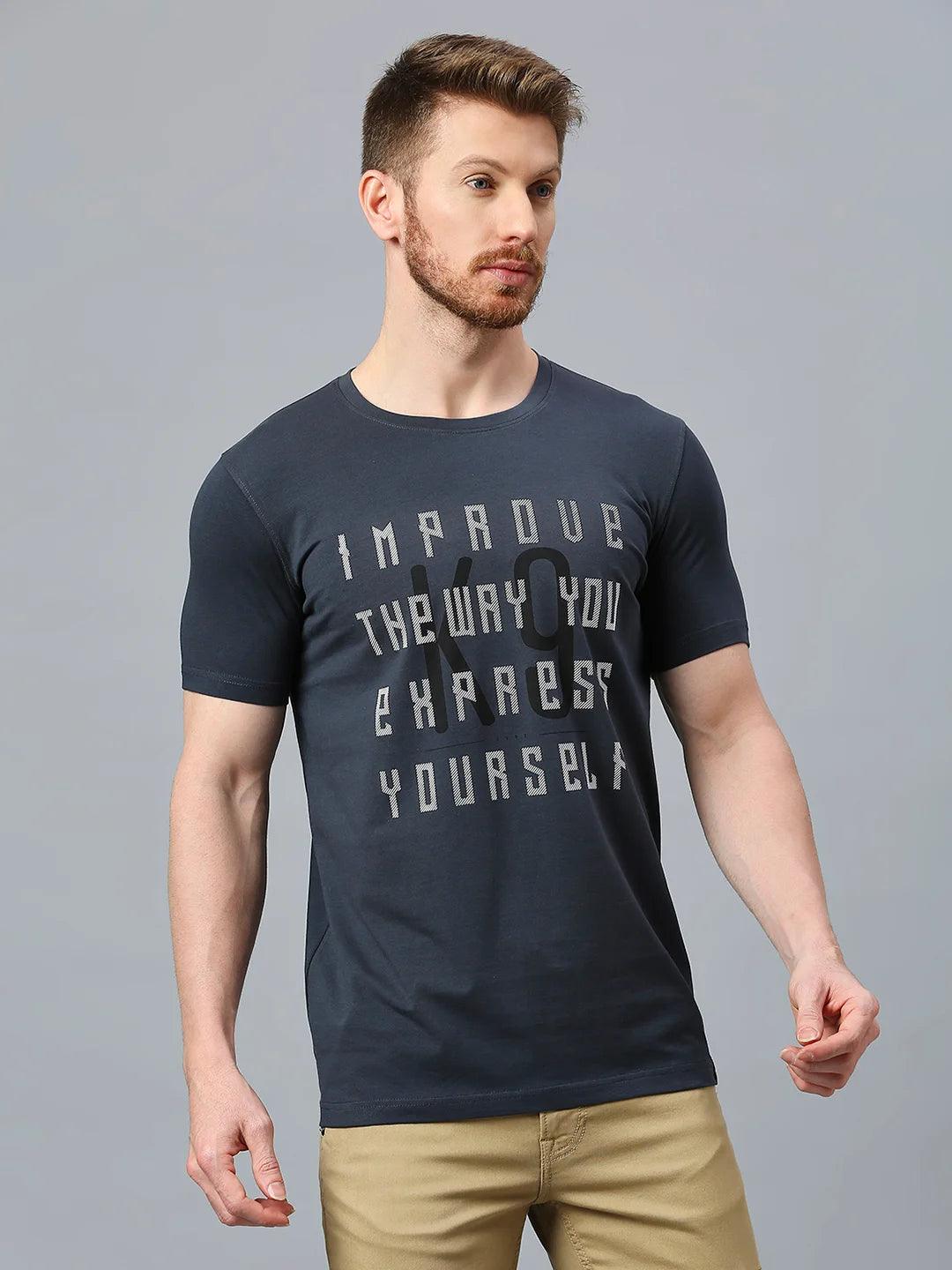 Graffiti Drop Dark Grey T-Shirt