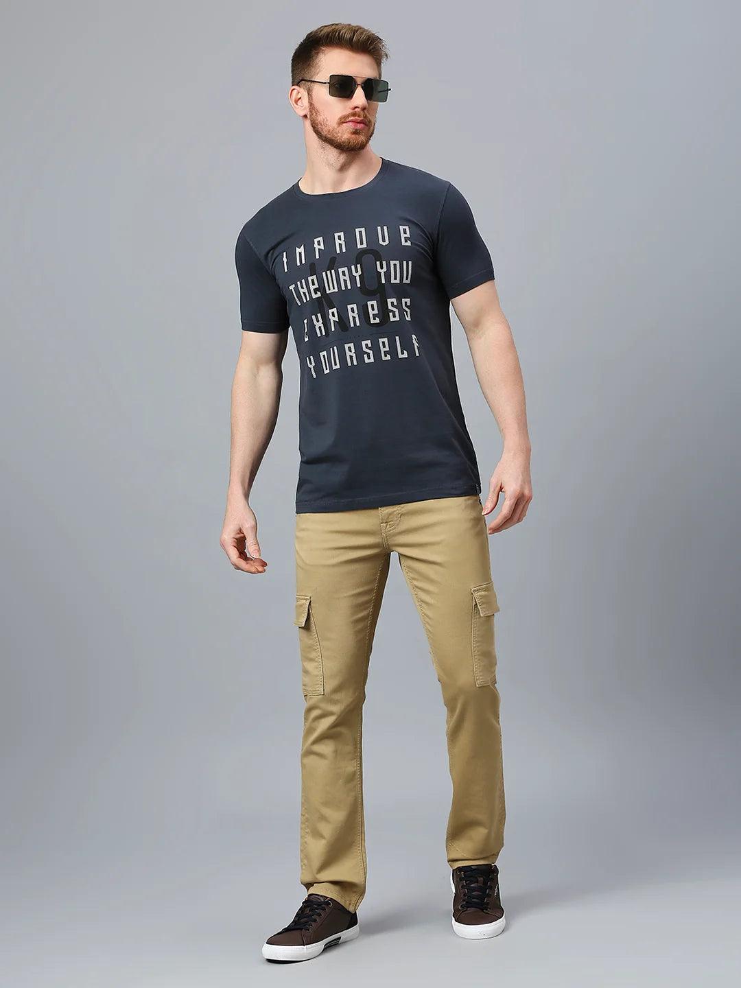 Graffiti Drop Dark Grey T-Shirt