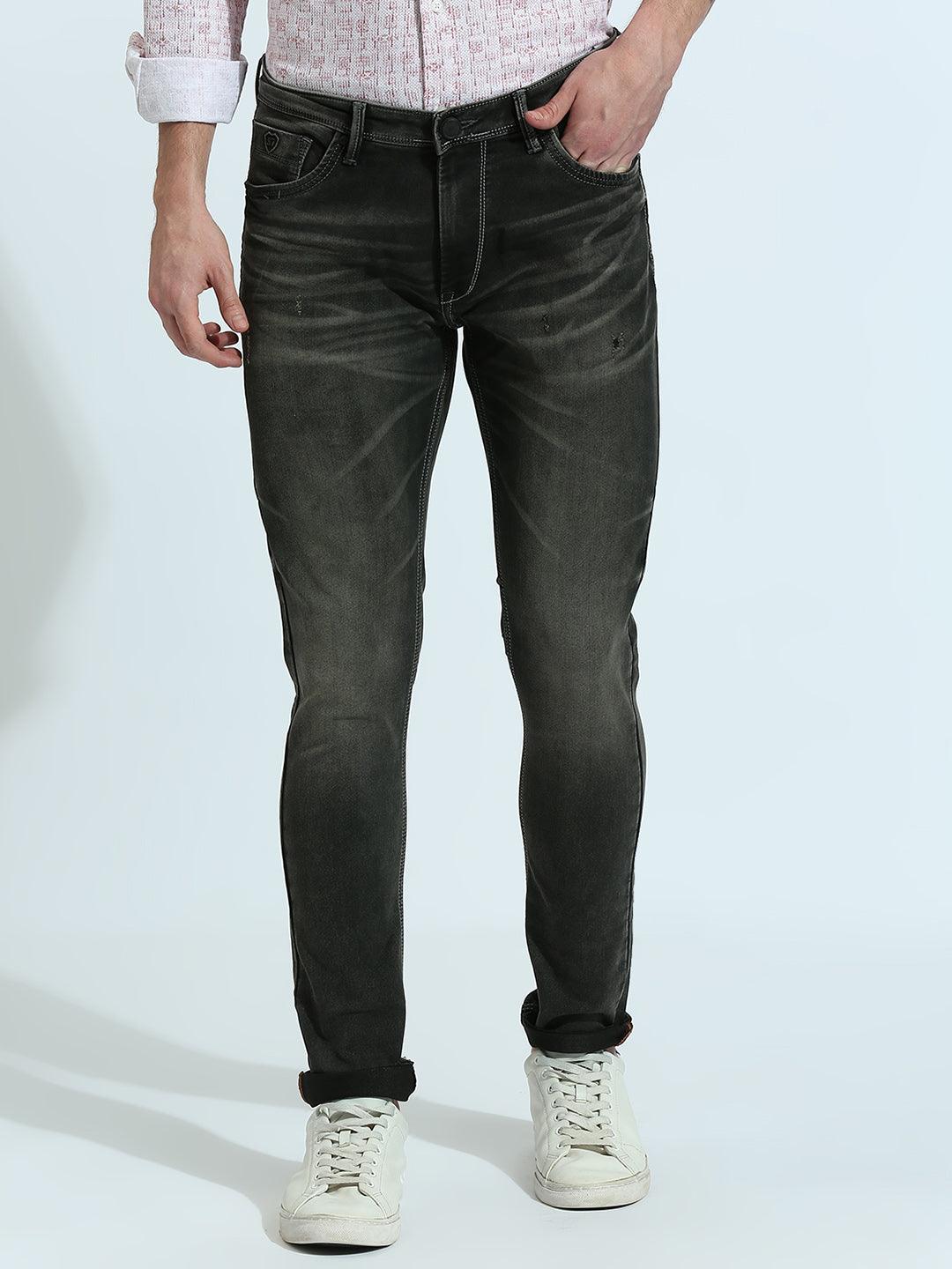 Stealth Black Skinny Fit Jeans