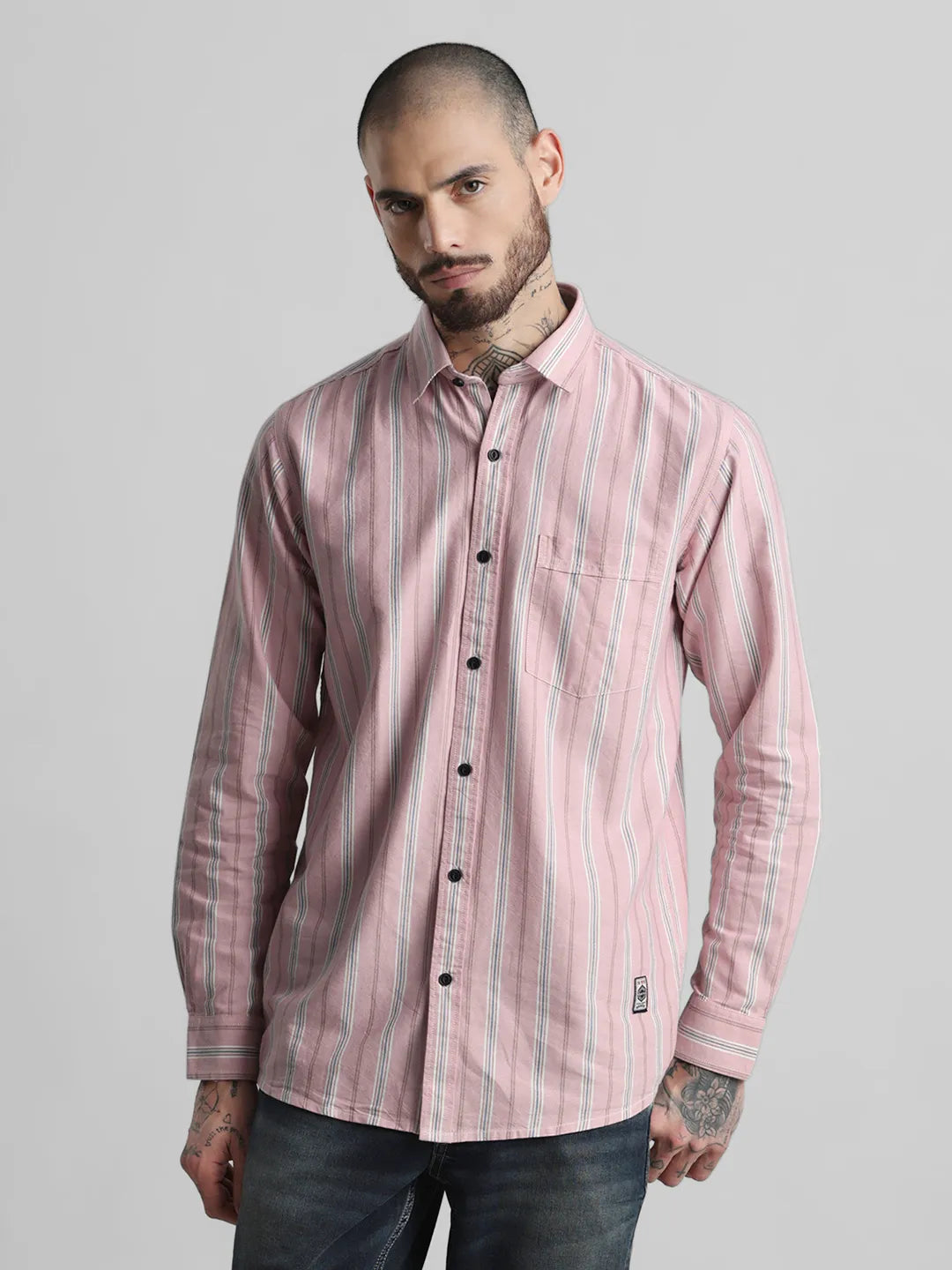 Pink Stripe Shirt