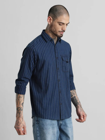 Navy Indigo Shirt