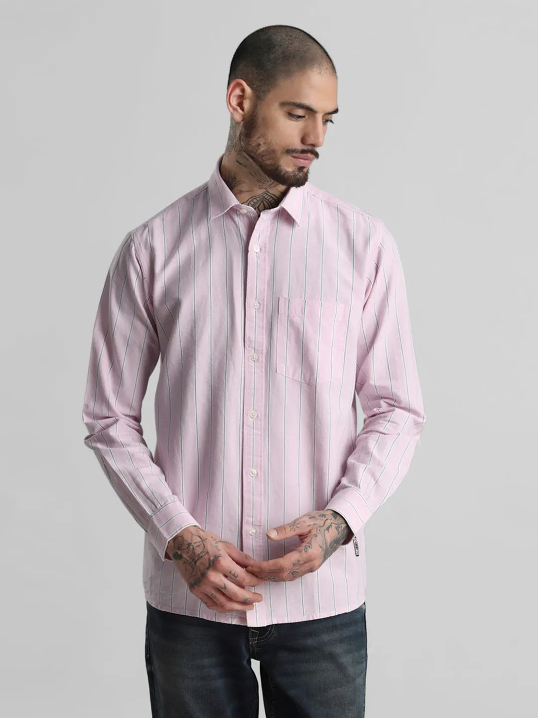 Pink Stripe Shirt
