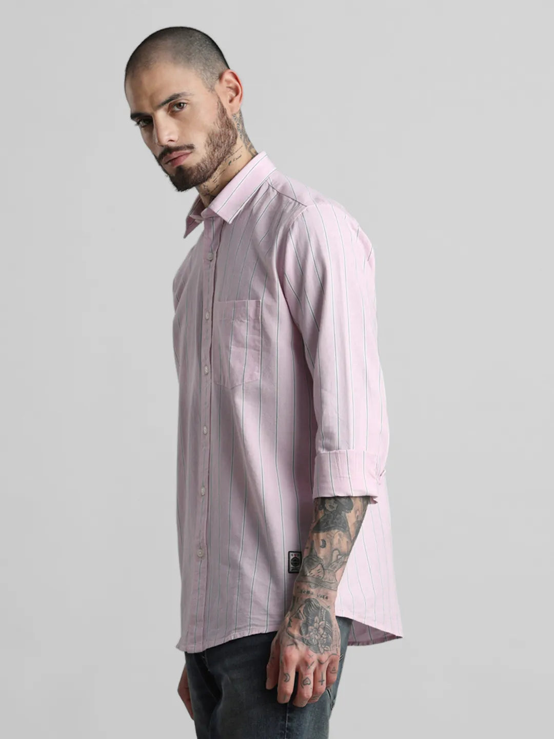 Pink Stripe Shirt