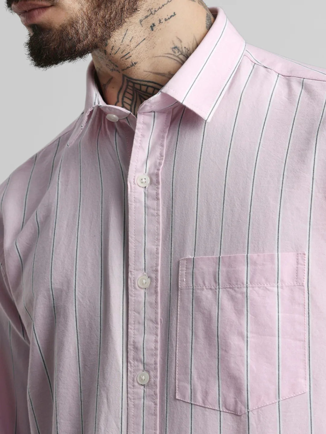 Pink Stripe Shirt
