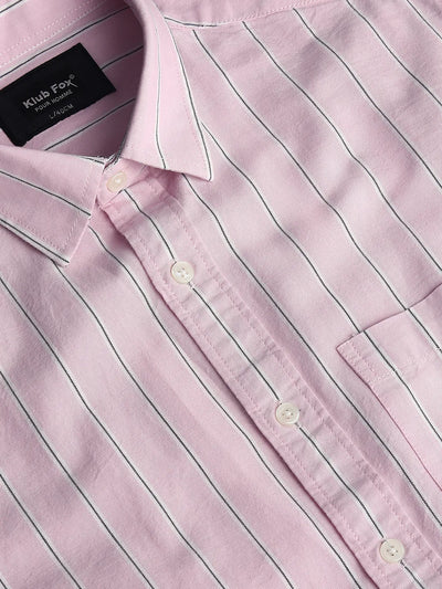 Pink Striped Shirt