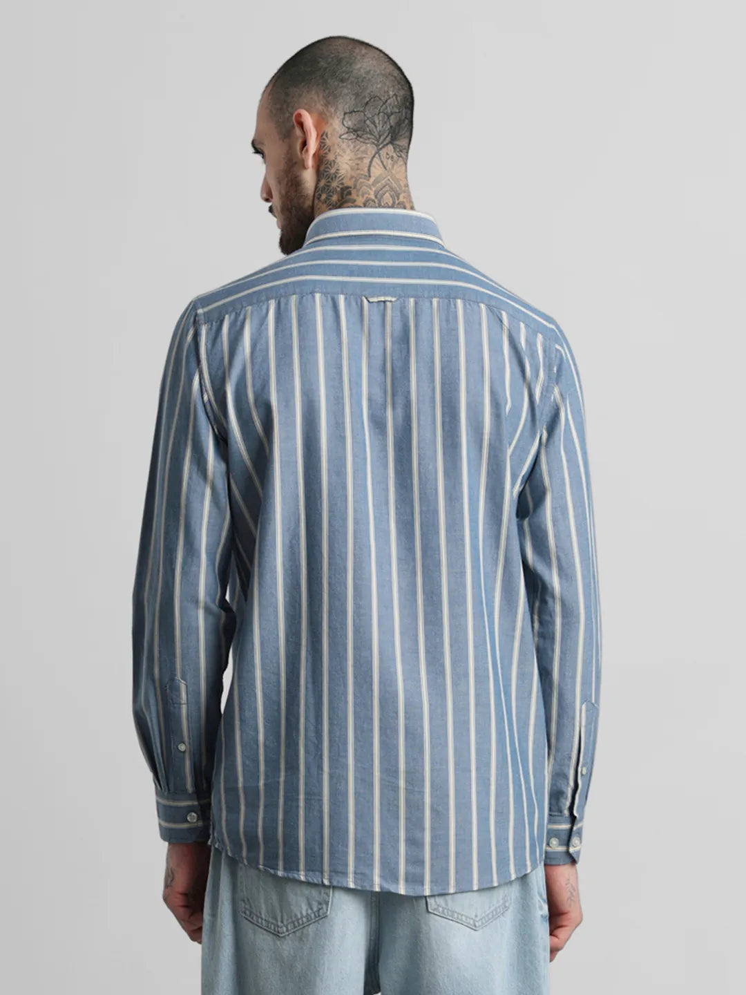 Blue Striped Shirt
