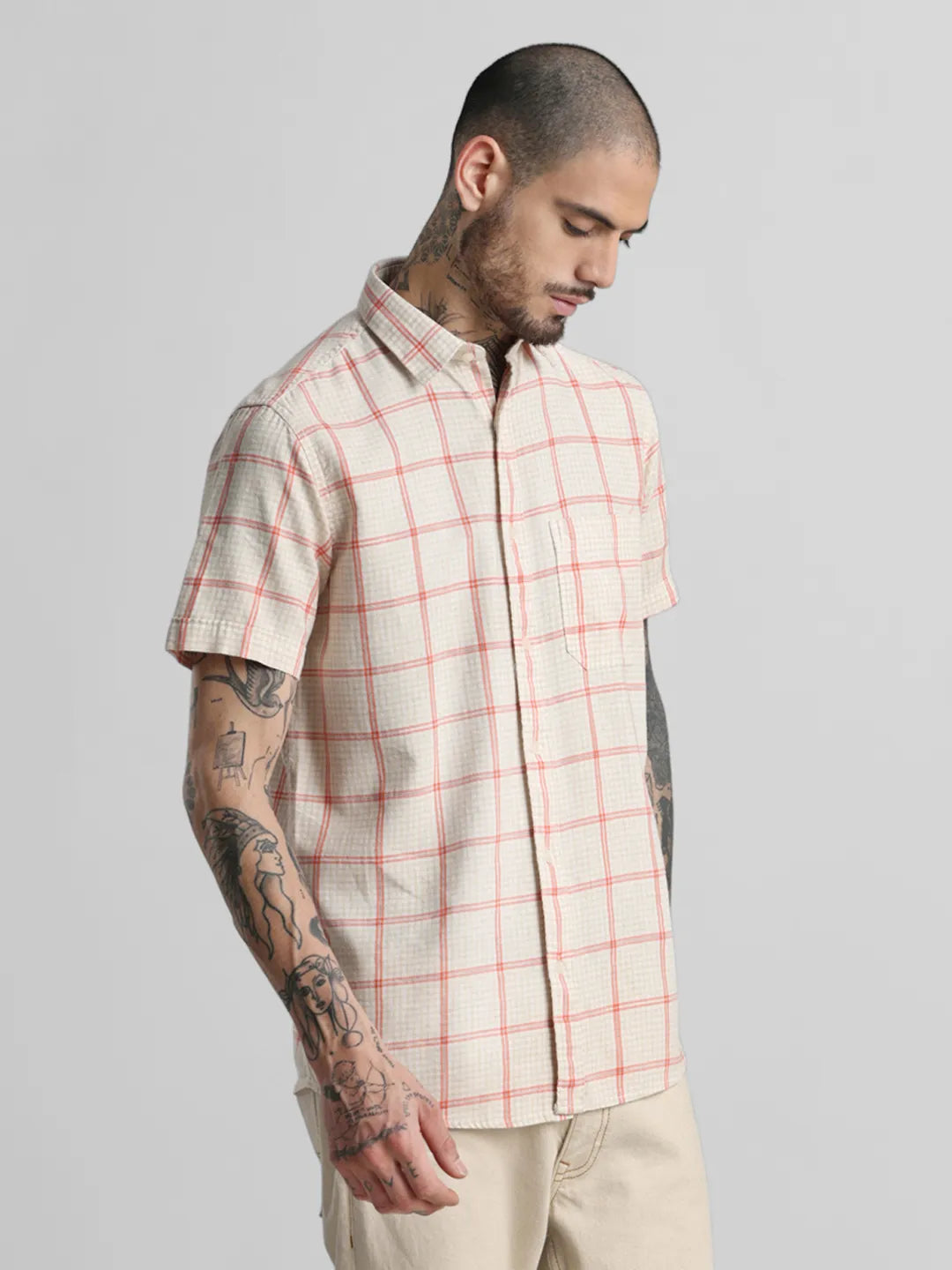 Red Checks Shirt