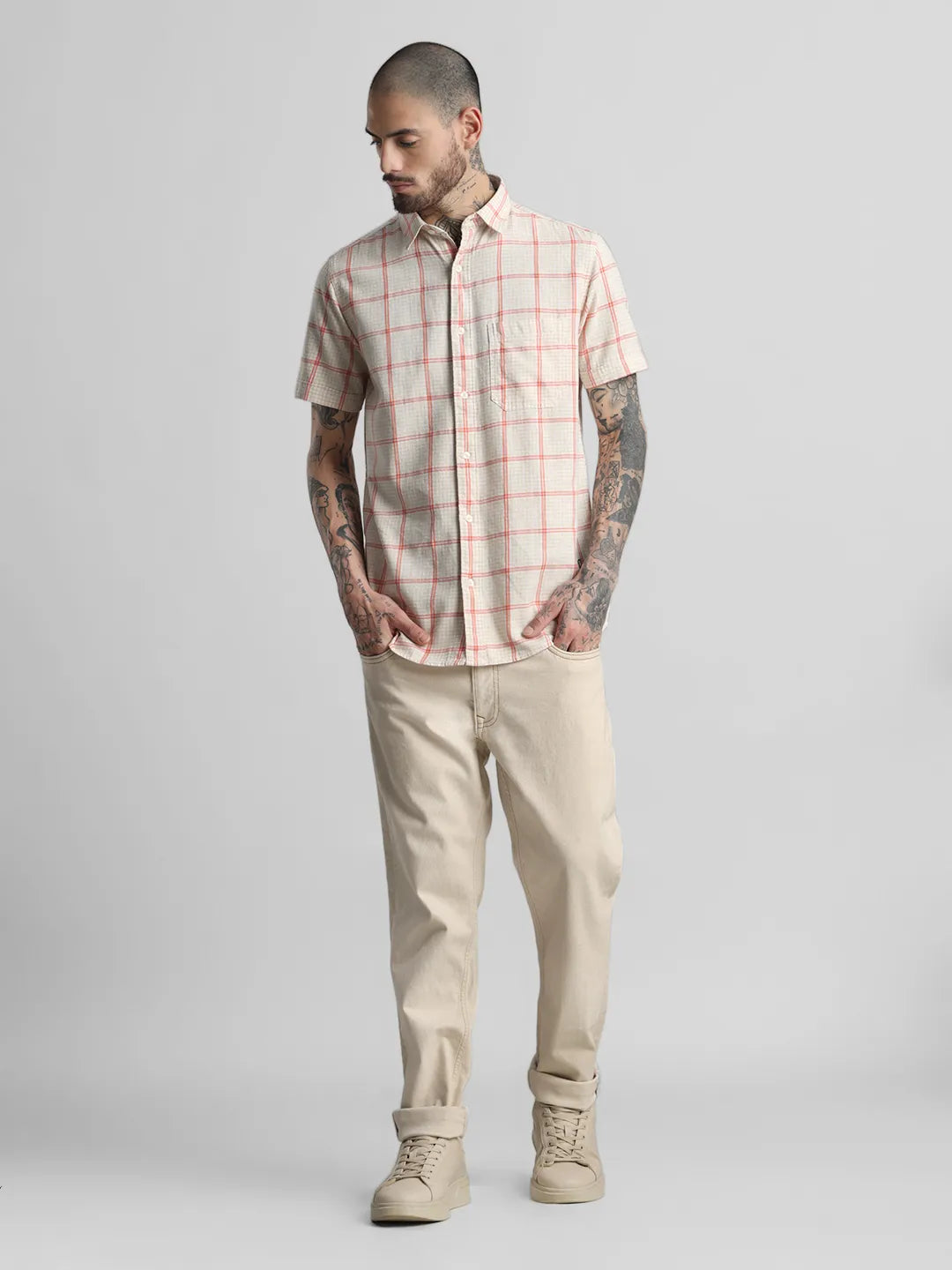 Red Checks Shirt