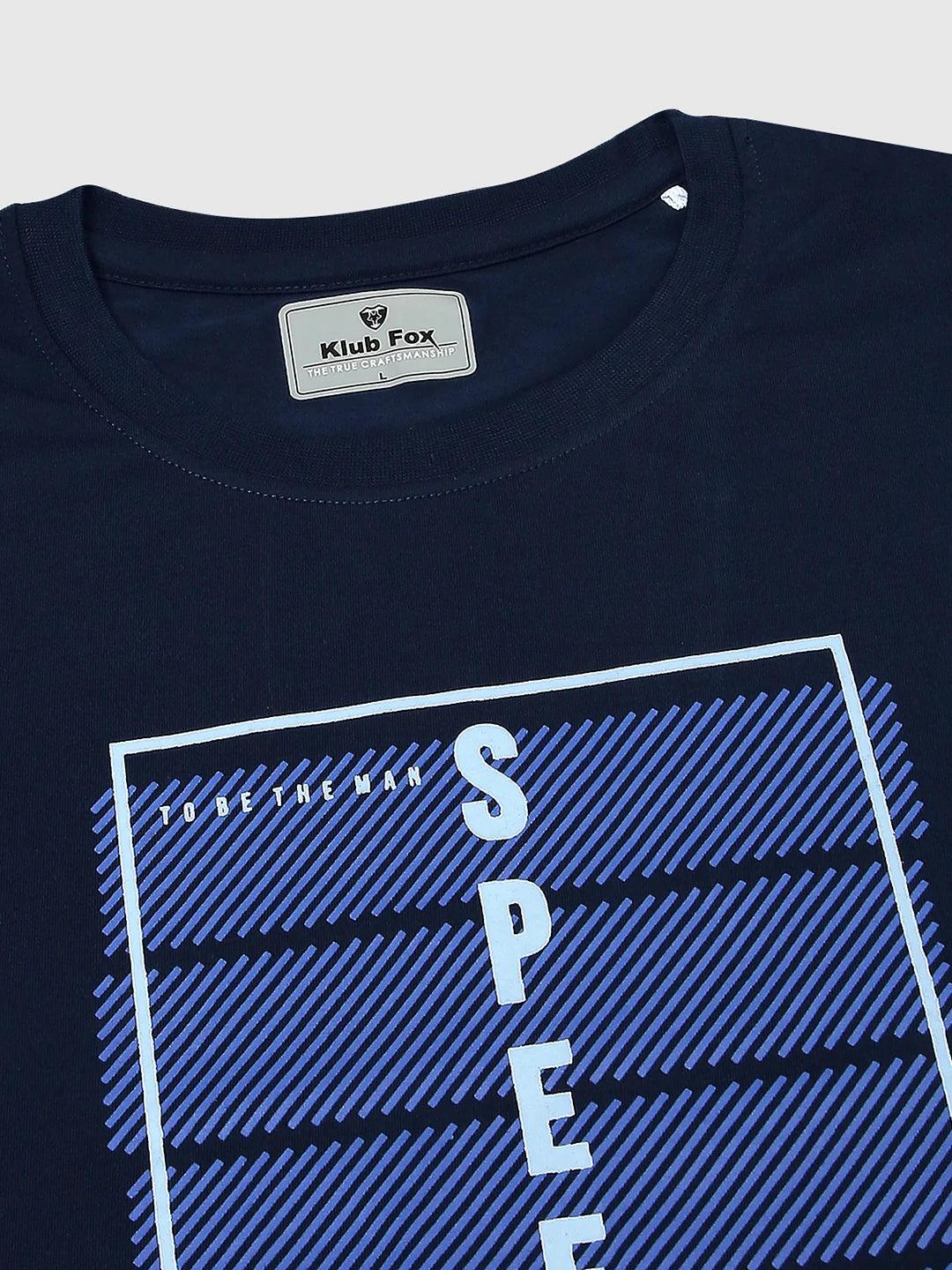 Navy Regular Fit H/S T-SHIRT