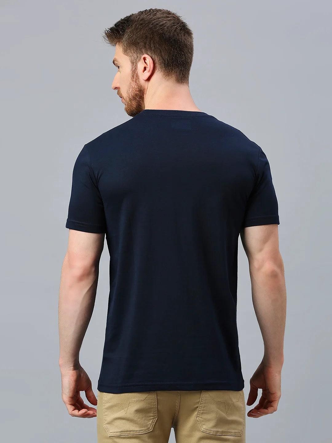 Navy Regular Fit H/S T-SHIRT