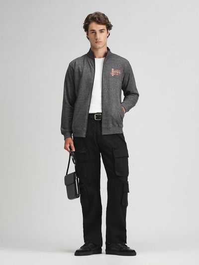 Anthra Solid Sweatshirt