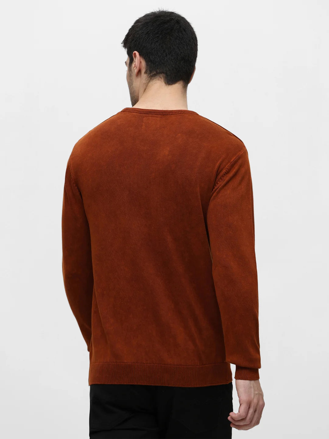 Lt. Brown Solid Sweater