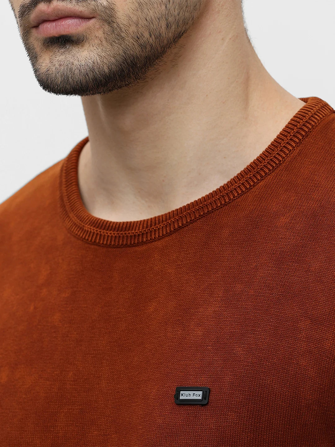 Lt. Brown Solid Sweater