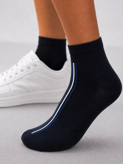 Navy Ankle Length Socks 1 Pair