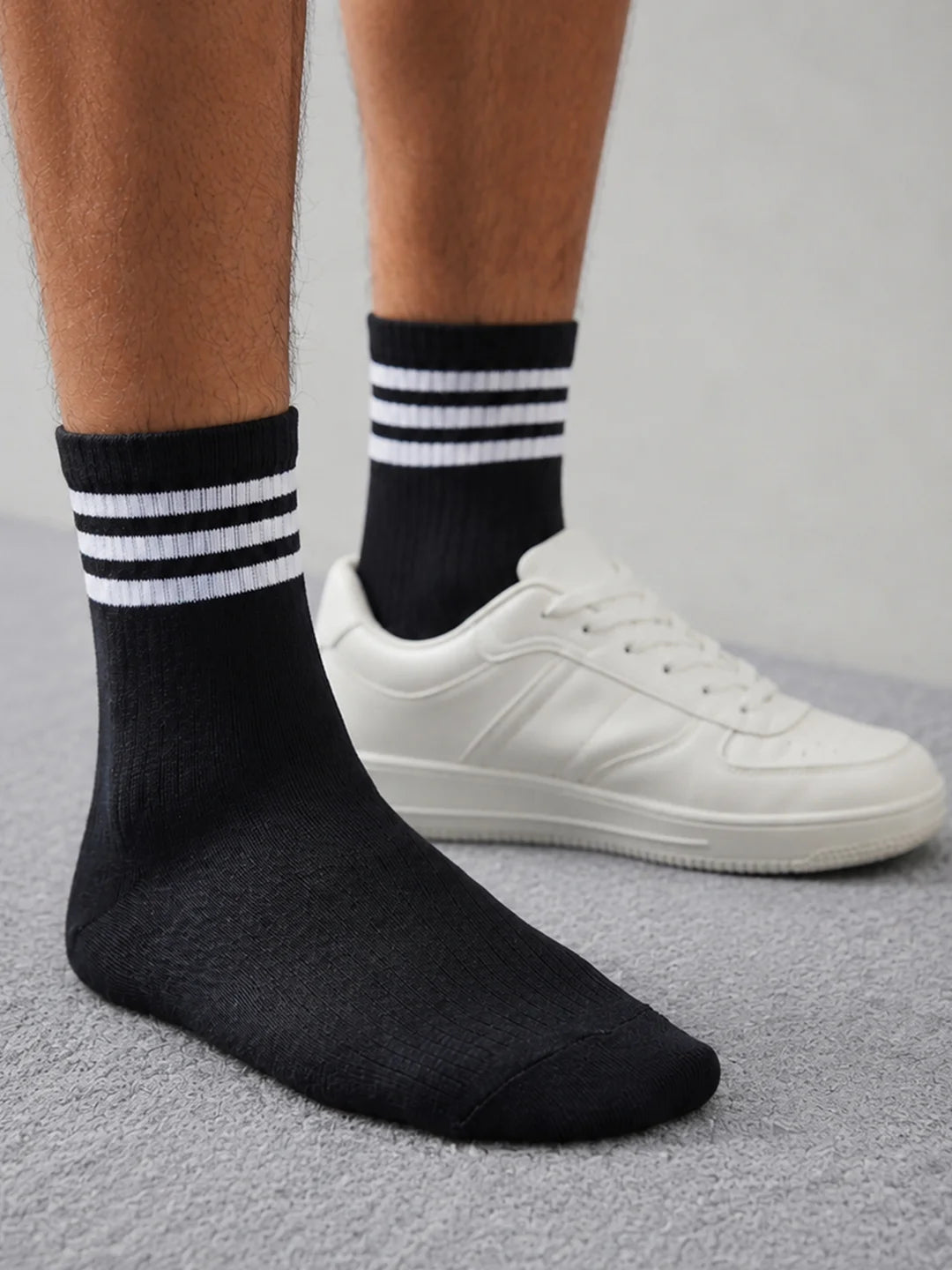 Black Ankle Length Socks 1 Pair