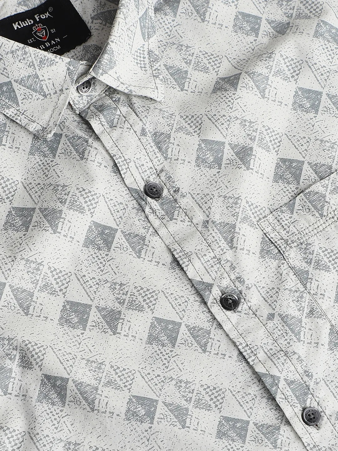 White Printed Shirt