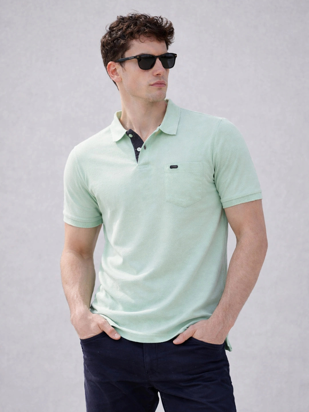 505 Cult Ice Green Polo T-Shirt
